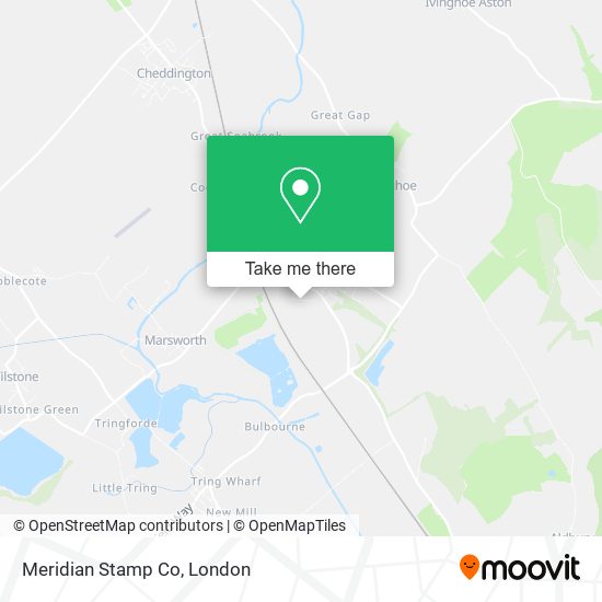 Meridian Stamp Co map