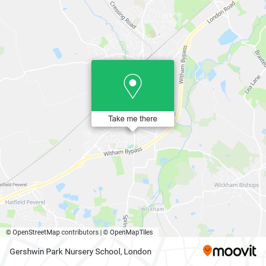 Gershwin Park Nursery School map