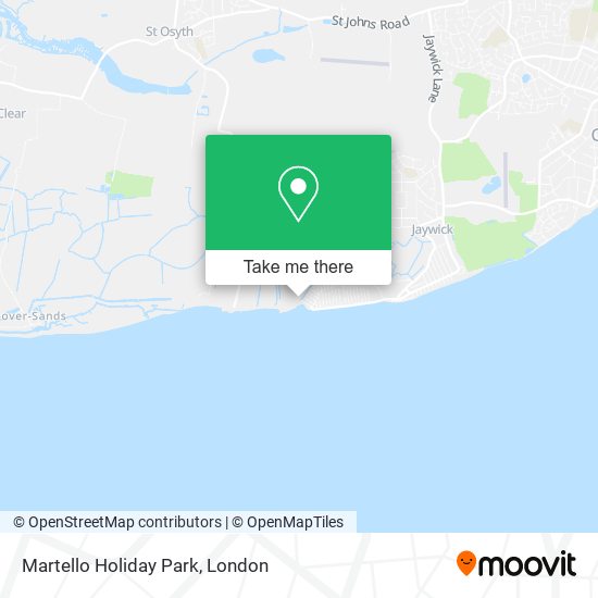 Martello Holiday Park map