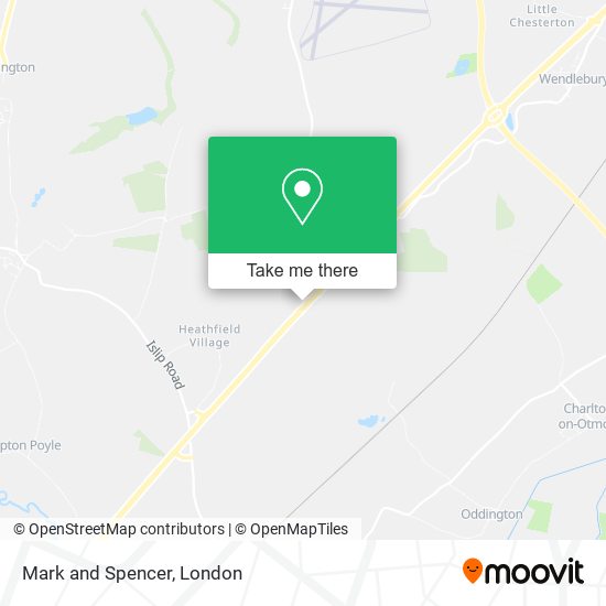 Mark and Spencer map