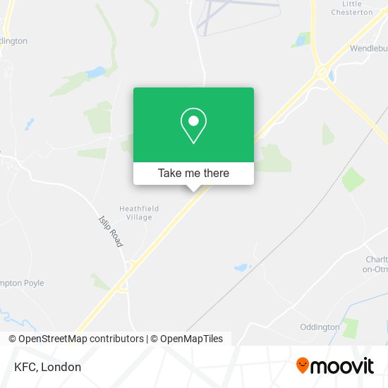 KFC map