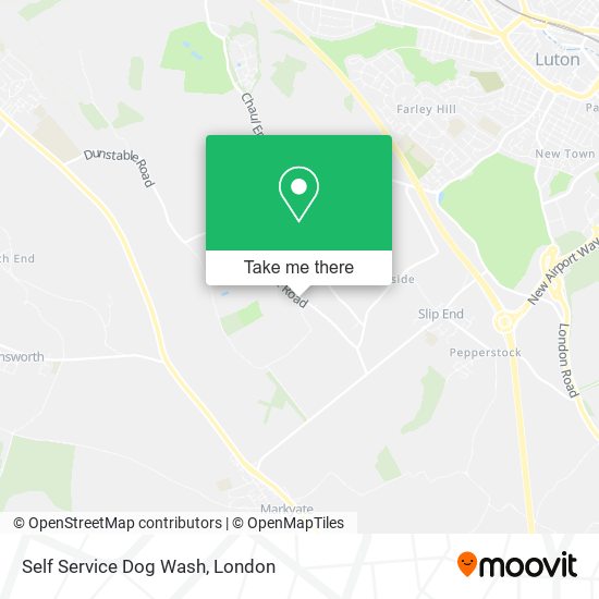 Self Service Dog Wash map