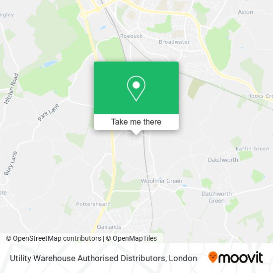 Utility Warehouse Authorised Distributors map