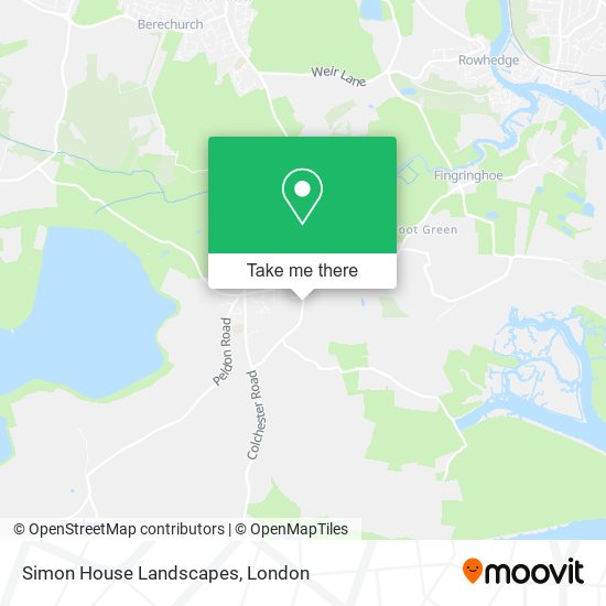 Simon House Landscapes map