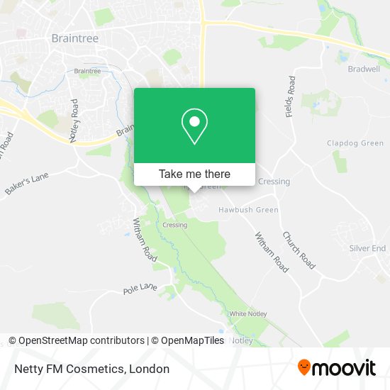 Netty FM Cosmetics map