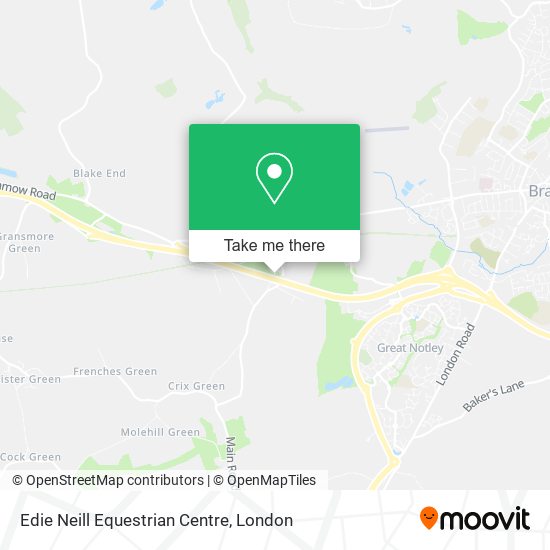 Edie Neill Equestrian Centre map