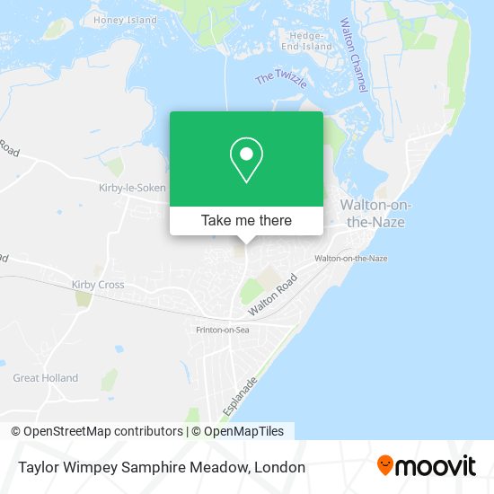Taylor Wimpey Samphire Meadow map