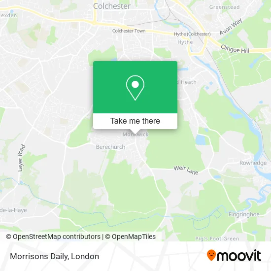 Morrisons Daily map