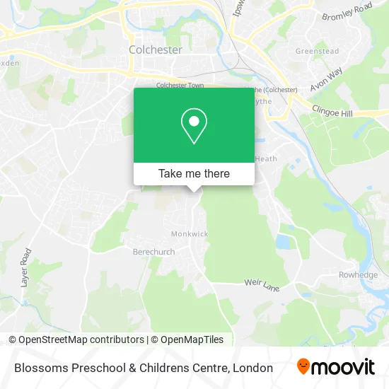 Blossoms Preschool & Childrens Centre map