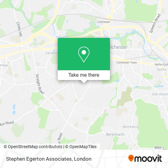 Stephen Egerton Associates map