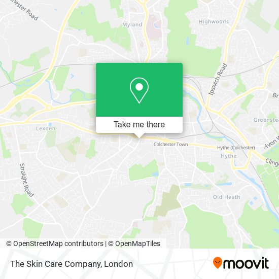The Skin Care Company map
