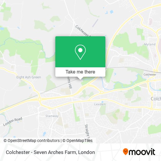 Colchester - Seven Arches Farm map