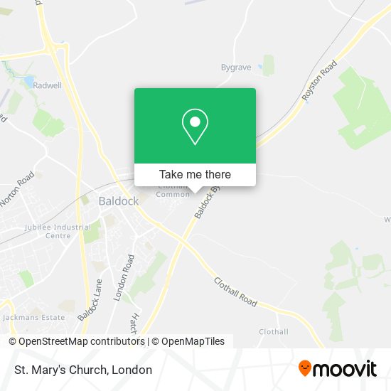 St. Mary's Church map