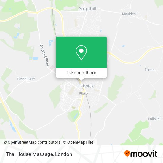Thai House Massage map