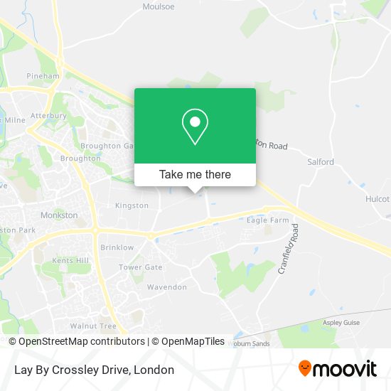 Lay By Crossley Drive map