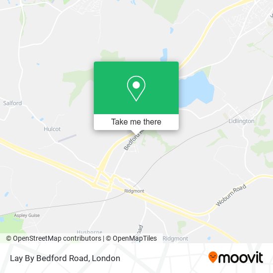 Lay By Bedford Road map