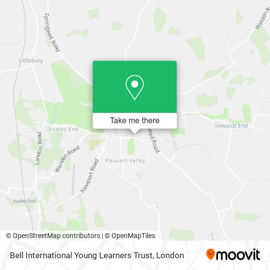 Bell International Young Learners Trust map