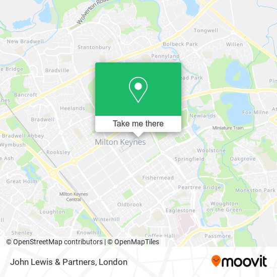 John Lewis & Partners map