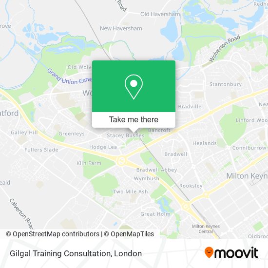 Gilgal Training Consultation map
