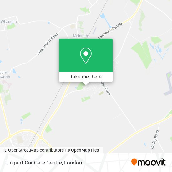 Unipart Car Care Centre map
