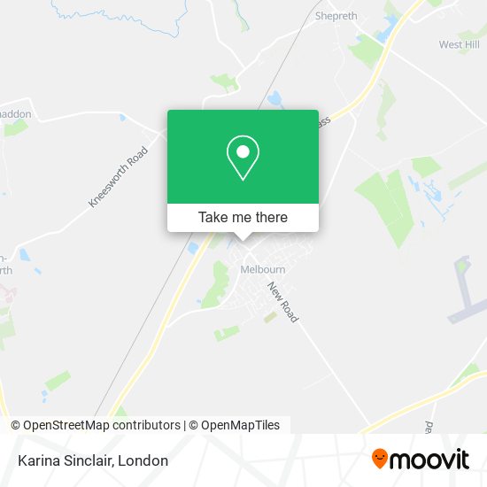 Karina Sinclair map