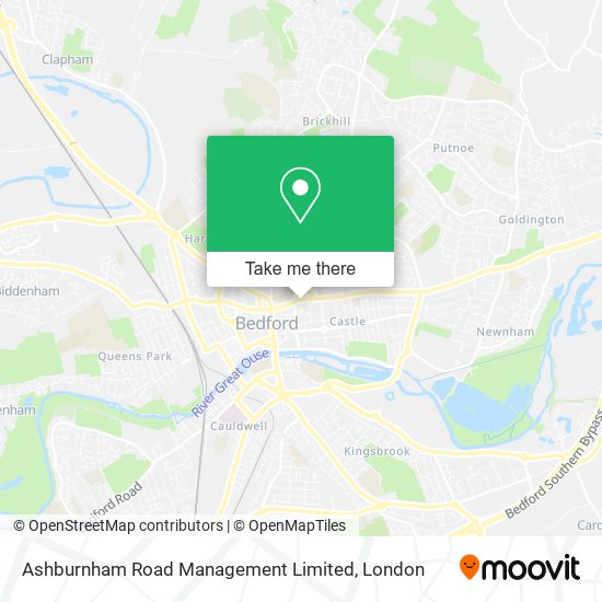Ashburnham Road Management Limited map