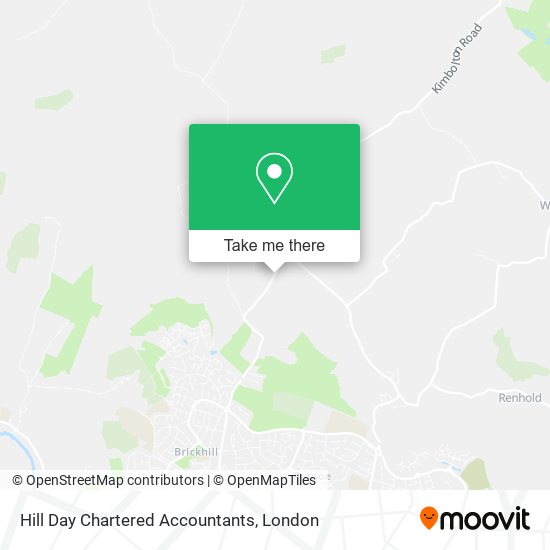 Hill Day Chartered Accountants map