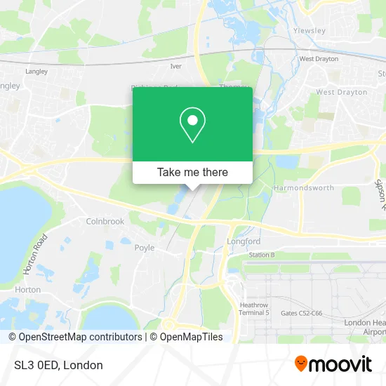 How to Get to SL3 0ED in Slough by Bus, Train or Tube?