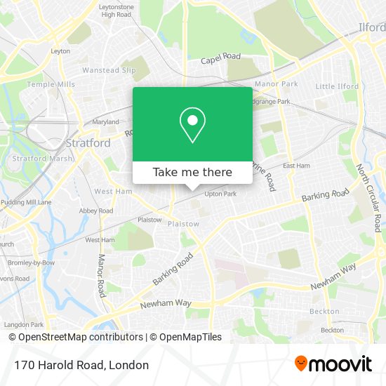 170 Harold Road map