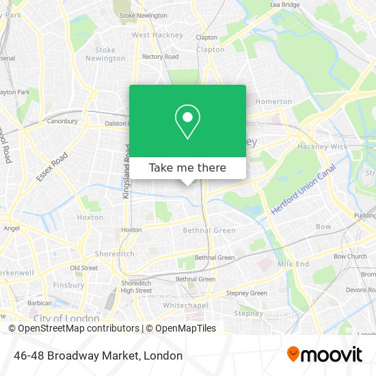 46-48 Broadway Market map