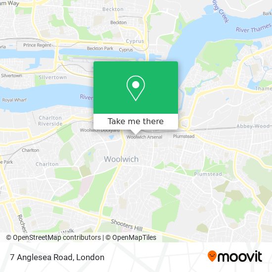 7 Anglesea Road map