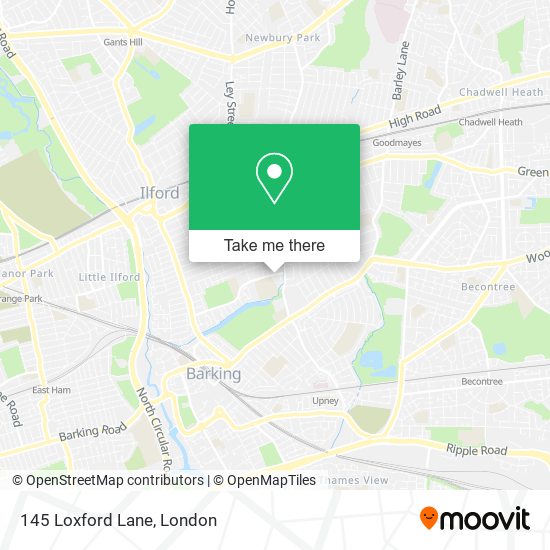145 Loxford Lane map