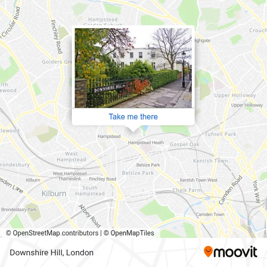 How To Get To Downshire Hill In Hampstead By Train Bus Or Tube
