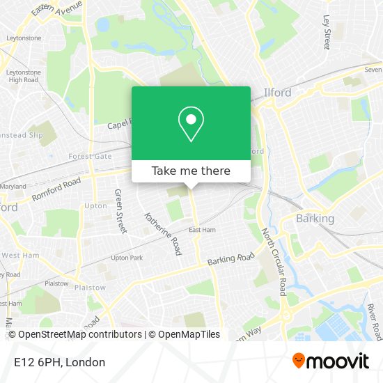 E12 6PH map