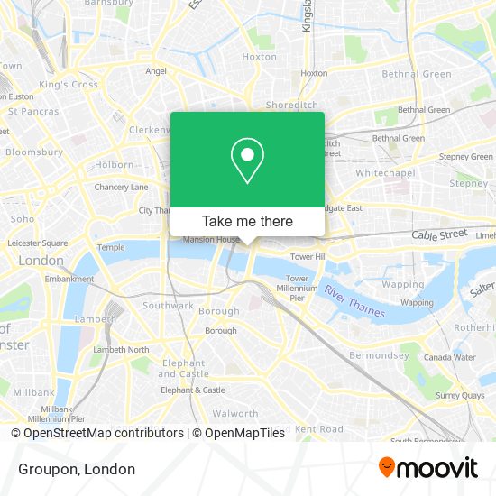 Groupon map