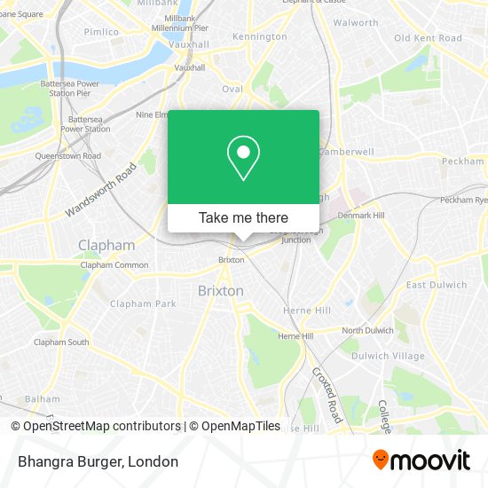 Bhangra Burger map