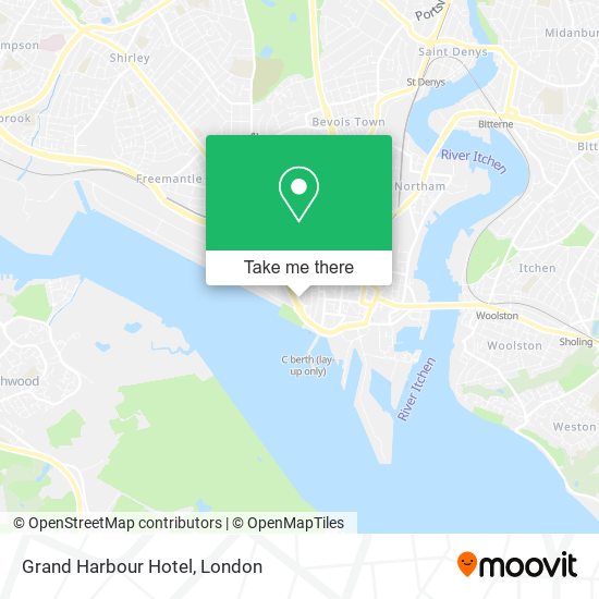 Grand Harbour Hotel map