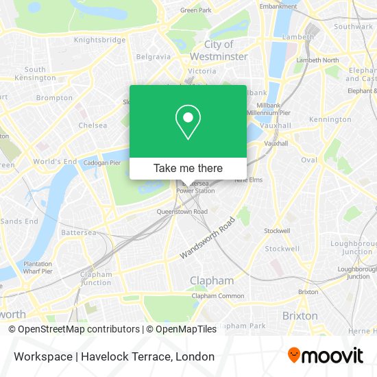 Workspace | Havelock Terrace map