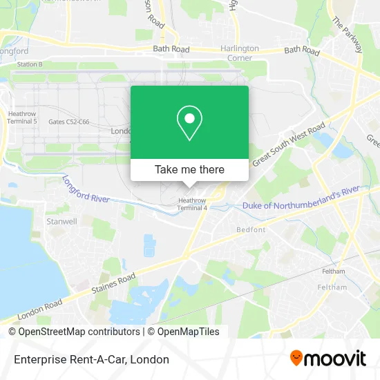 How to Get to Enterprise Rent-A-Car in Heathrow by Bus, Tube or Train?