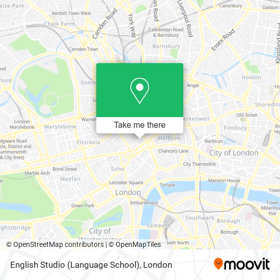 English Studio (Language School) map