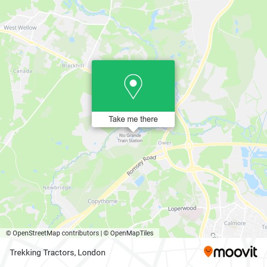 Trekking Tractors map