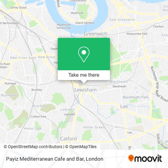 Payiz Mediterranean Cafe and Bar map