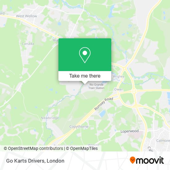 Go Karts Drivers map