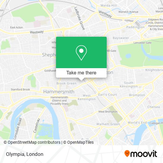 Olympia map