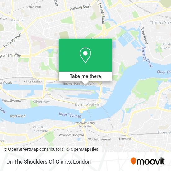 On The Shoulders Of Giants map