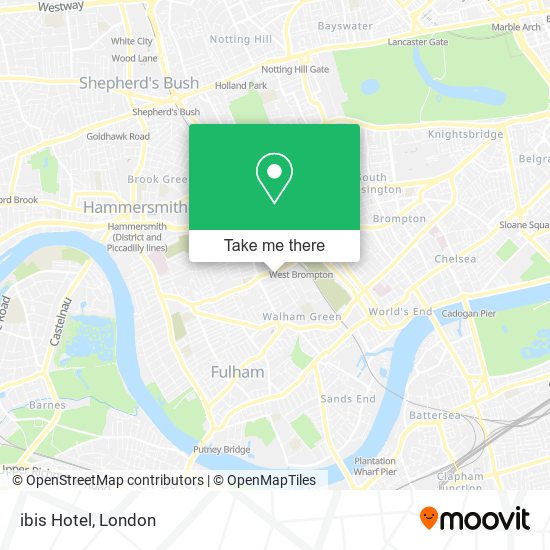 ibis Hotel map