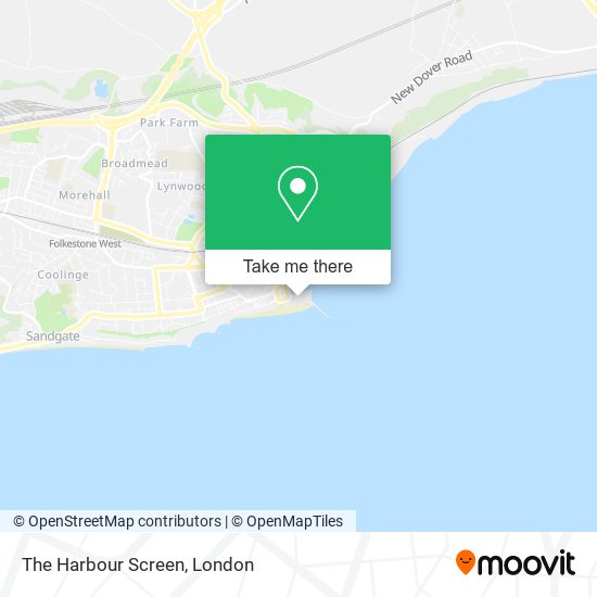 The Harbour Screen map