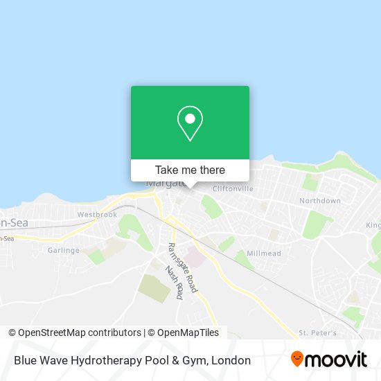 Blue Wave Hydrotherapy Pool & Gym map