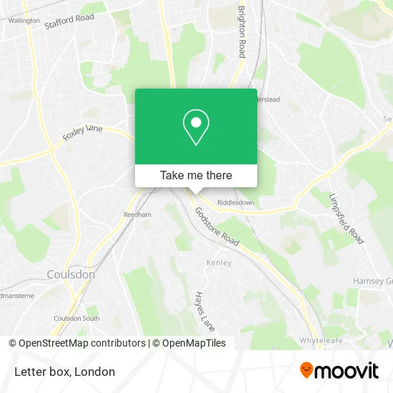 Letter box map