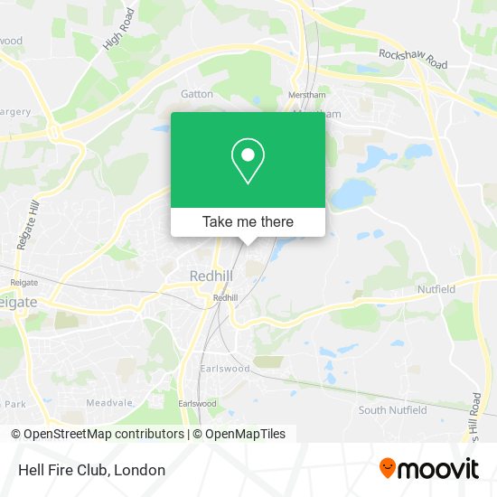 Hell Fire Club map